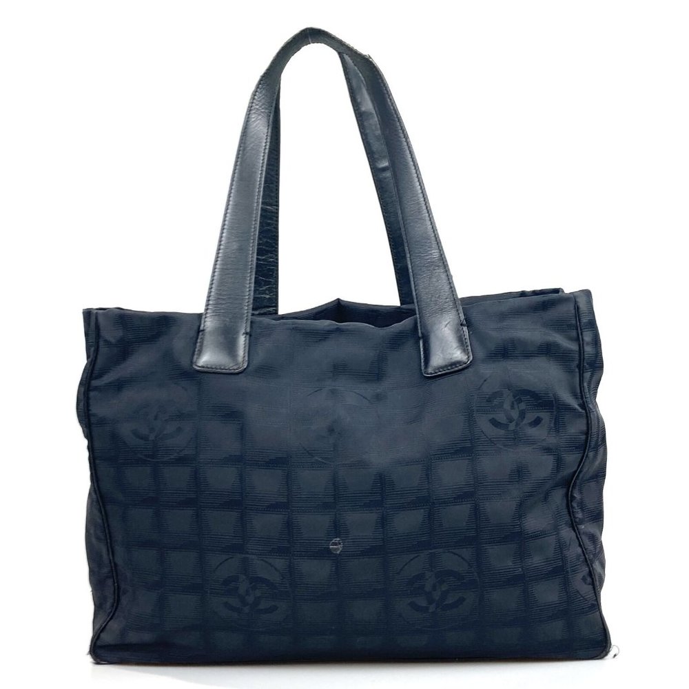 CHANEL BAG Travel LINE Black Nylon - Picture 3 of 11